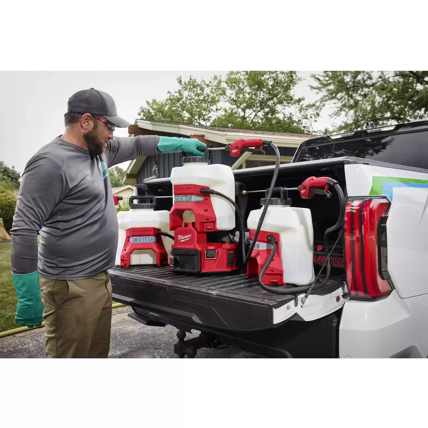 Milwaukee 3019-20PS M18 4-Gallon Backpack Sprayer w/ SWITCH TANK - Tool Only